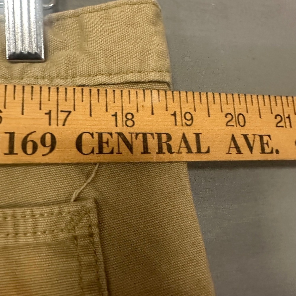 Carhartt‎ Relaxed Fit Work Pants Khaki Mens Size 40x30 Cargo Pockets Utility - Picture 4 of 6
